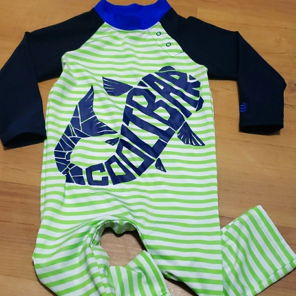 Coolibar Toddler Boys Swim Surf Suit 12-18M UV Protection - Picture 1 of 3